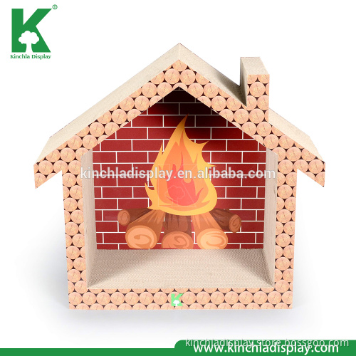 2017 High Grade Recyclable Cardboard Cat House with Scratcher